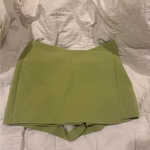 Zara Light Green Women's Skort